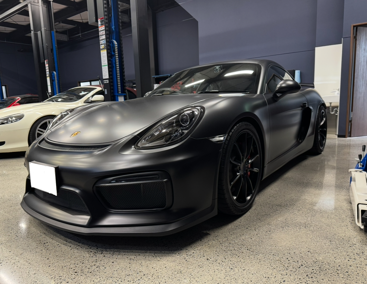 ポルシェ ケイマンGT4 (981) 車検整備 ECUプログラミング