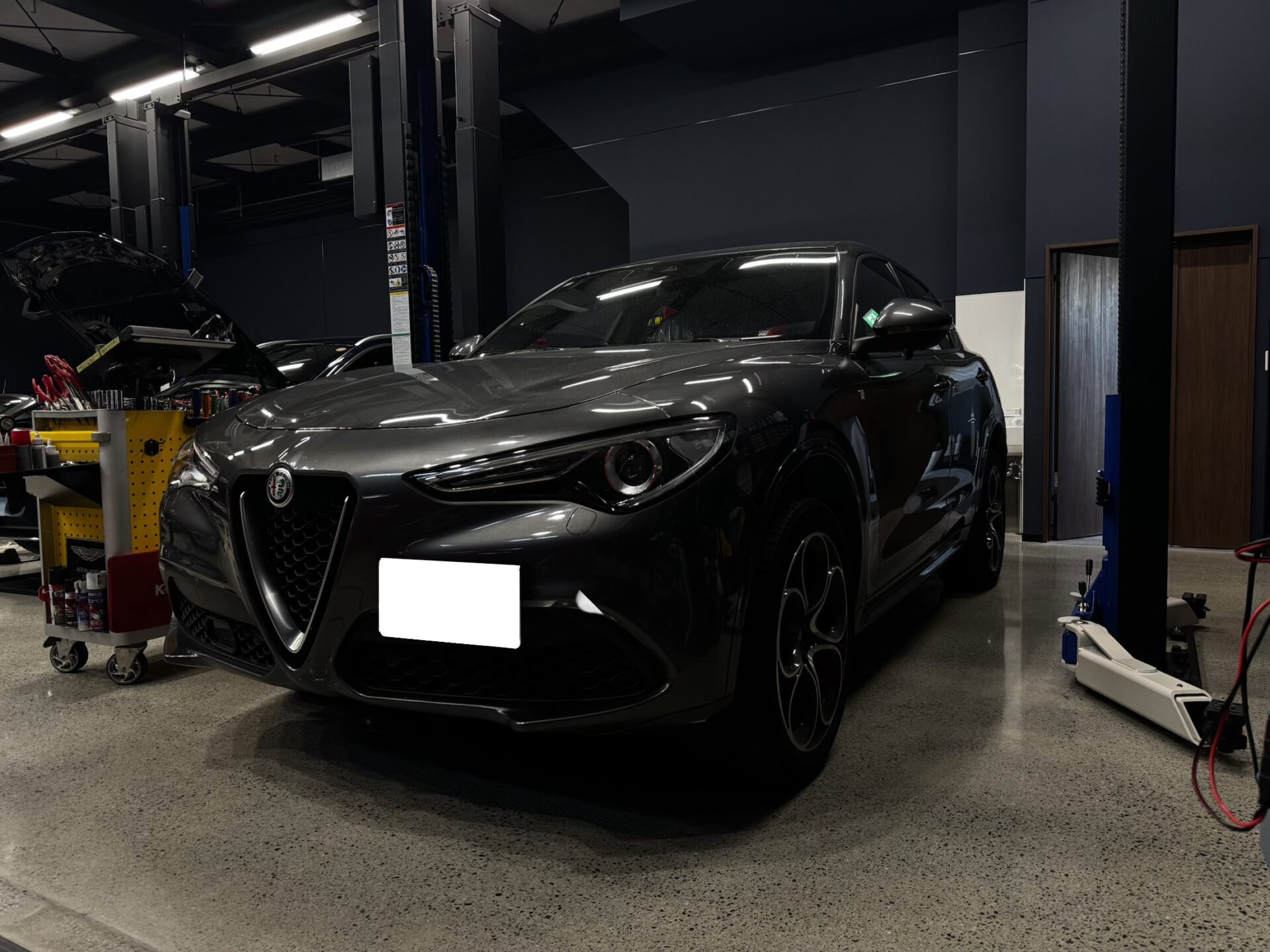 アルファロメオ ステルヴィオ アドブルーSCR撤廃プログラミング