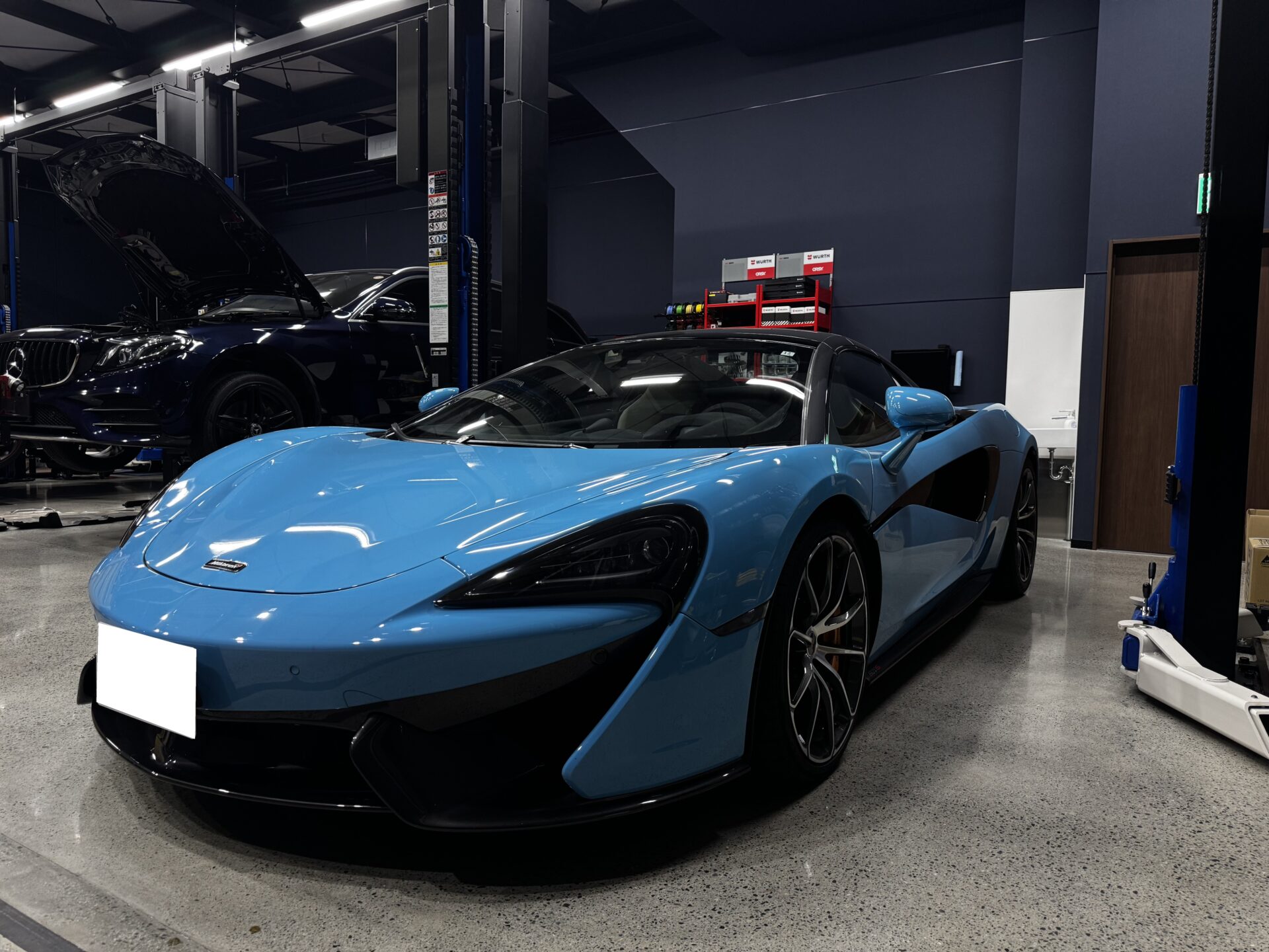 マクラーレン570Sスパイダー車検整備